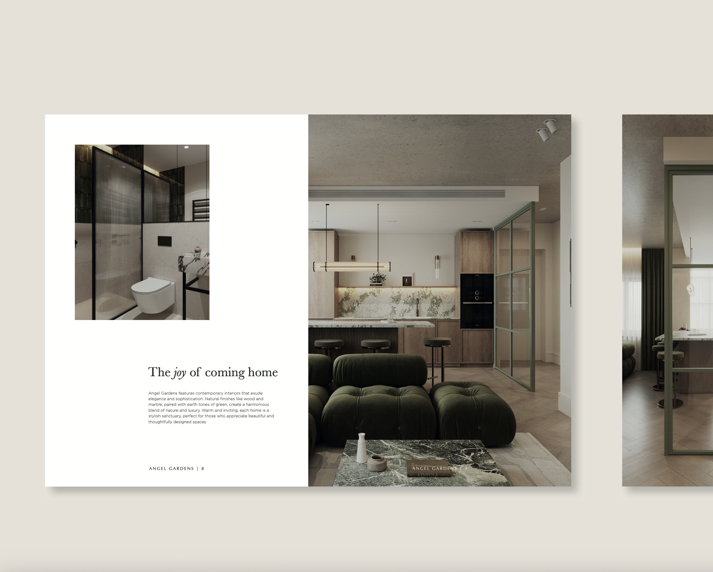 Angel Gate development marketing mockup — property branding by Ademchic